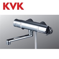 KVK|浴室サーモスタット式シャワー(170mmパイプ付)
