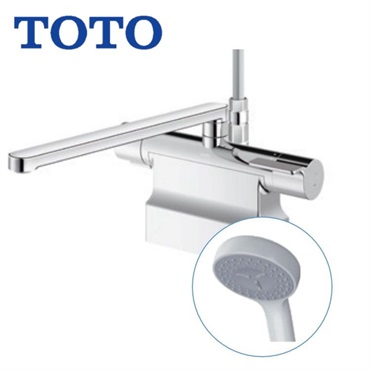 TOTO|浴室台付サーモスタット混合水栓（コンフォートウエーブ1モード）