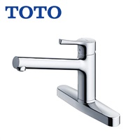 TOTO|キッチン台付シングル混合水栓（エコシングル、共用）