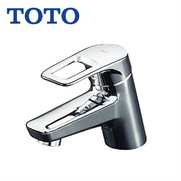 TOTO|洗面台付シングル混合水栓（エコシングル、ポップアップ）